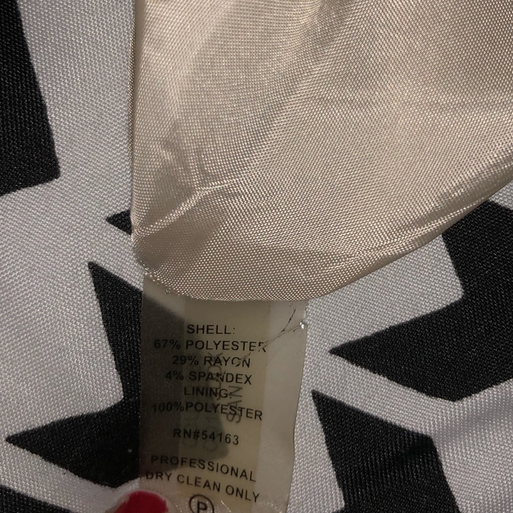 Calvin Klein Tan Dress with Shoulder Ruffles - Picture 8 of 8